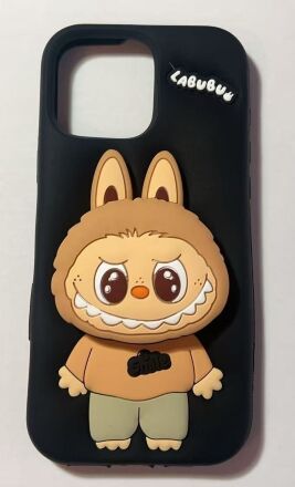Silicone Labubu Smile Apple iPhone 16 Pro