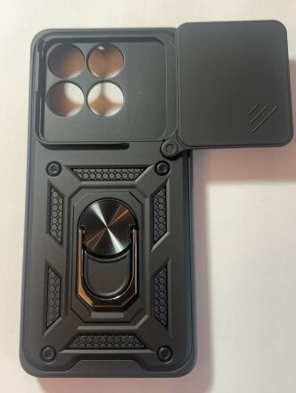 Armor Case With Curtain Panther for POCO F6 Pro