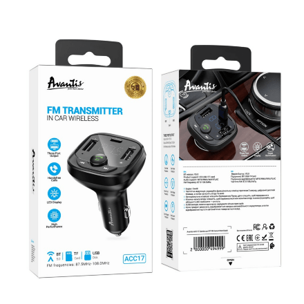 Автомобильный FM Модулятор Avantis ACC17