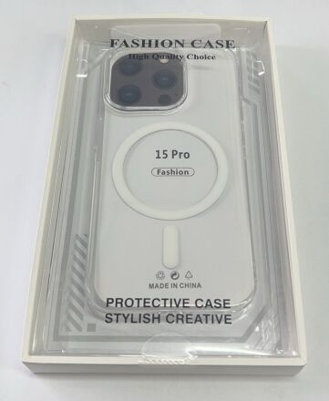 Ultra thin plastic for Apple Iphone 15 Pro with Magsafe