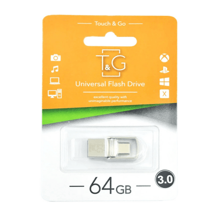 USB - Type-C Flash Drive T&G TG104 64GB USB 3.0