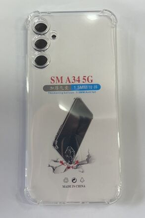 Case Clear ShockProof for Samsung A34