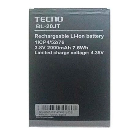 Акумулятор для Tecno BL-20JT / POP F2 LTE