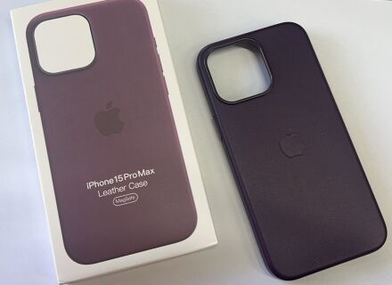Чехол Leather Case Apple Iphone 15 ProMax  MagSafe