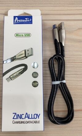 USB Cable Avantis AC-60m Zinc Alloy Micro