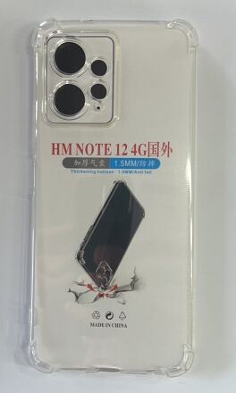 Case Clear ShockProof for Xiaomi Redmi Note 12