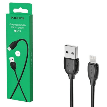 USB Cable Borofone BX19 Lightning 1m