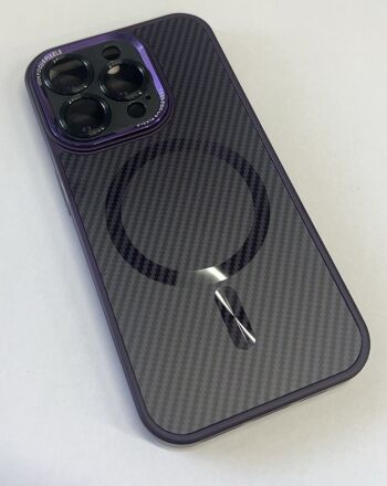 Case Carbone Shield Magsafe  for Apple Iphone 15 ProMax