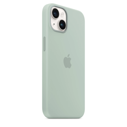 Silicone Case Original With MagSafe and Splash Screen Apple iPhone 14 Plus
