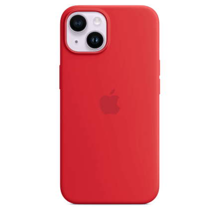 Silicone Case Original With MagSafe and Splash Screen Apple iPhone 14 Plus