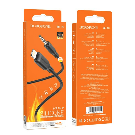 AUX Borofone BL18 3.5mm to Lightning 1m