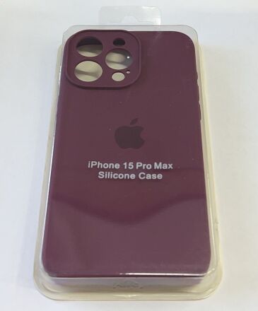 Чехол Silicone Case Copy Apple iPhone 15 Pro Max Square