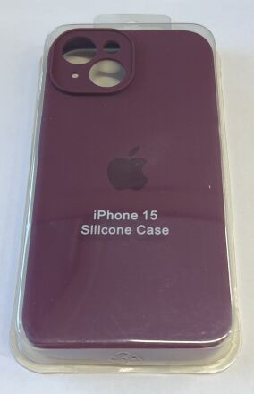 Чехол Silicone Case Copy Apple iPhone 15 Square