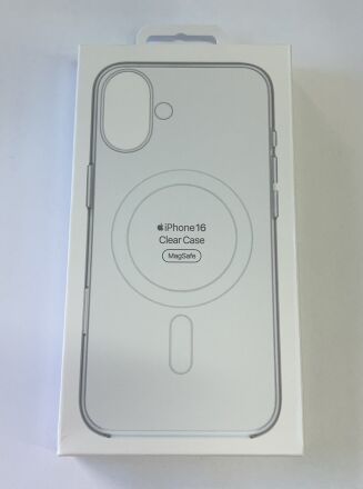 Чохол Clear Case Original with MagSafe Apple iPhone 16 with button