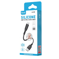 USB Cable Avantis AC-88t 0.25m 6A Silicone Type-C