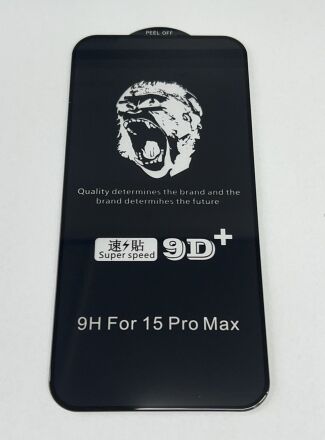 Защитное стекло Super Speed 9D+ for Apple Iphone 15 ProMax