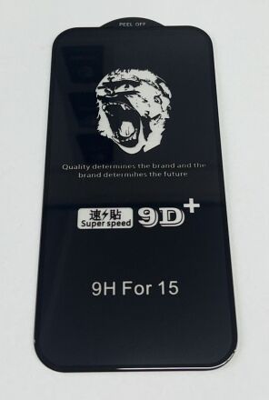 Защитное стекло Super Speed 9D+ for Apple Iphone 15/16