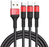 USB Cable Hoco X26 Xpress Lightning Micro Type-C