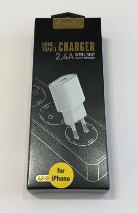 Мережевий Зарядний Пристрій Avantis A818 Pro 1USB Lightning