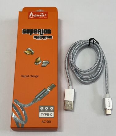 USB Cable Avantis AC-90t Magnetic Type-C