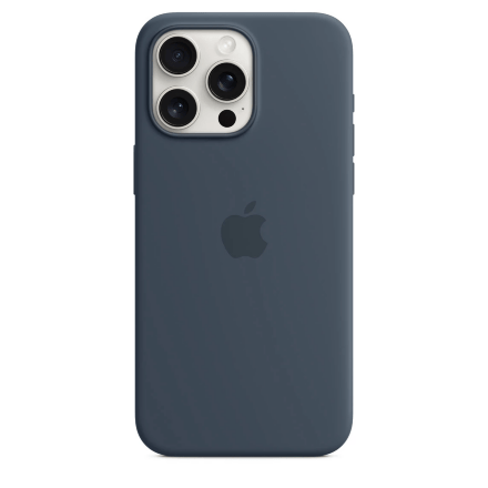 Silicone Case Original With MagSafe and Splash Apple iPhone 15 Pro Max