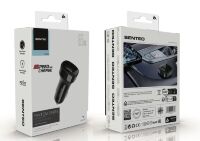 Автомобильное Зарядное Устройство Senteo Q-04 Fantom Series A36W+C65W 65W