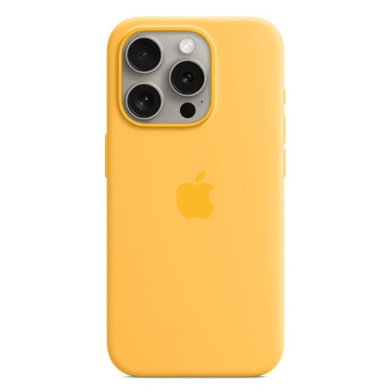 Silicone Case Original With MagSafe and Splash Apple iPhone 15 Pro