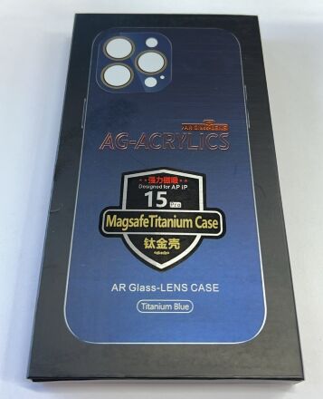 Чехол AG-ACRYLICS  Magsafe for Apple Iphone 15 Pro