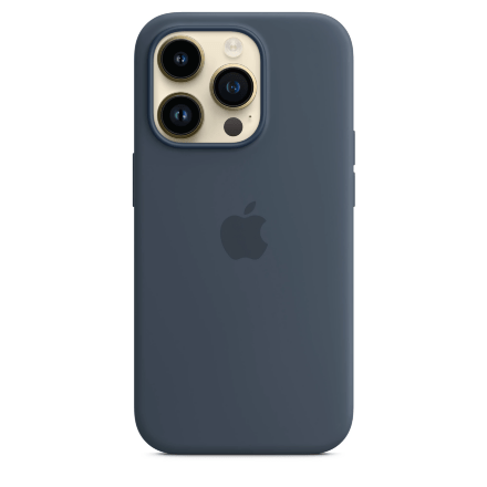 Silicone Case Original With MagSafe and Splash Screen Apple iPhone 14 Pro