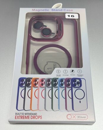 Чехол Magnetic Stand and Magsafe Apple Iphone 16
