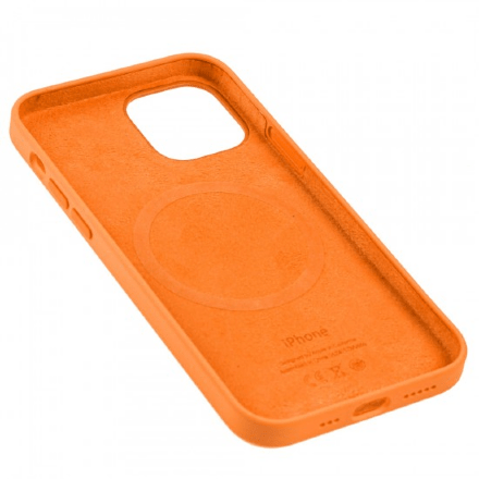 Silicone Case Original With MagSafe and Splash Screen Apple iPhone 12 Pro Max