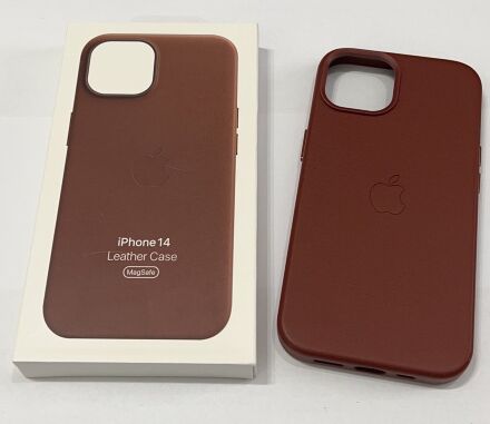 Чохол Leather Case Apple Iphone 14  MagSafe