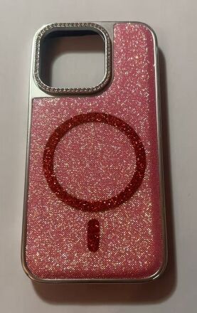 Case KWI-NI Diamond and  MagSafe Apple for Iphone 15 Pro
