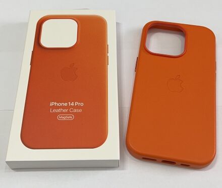 Чохол Leather Case Apple Iphone 14 Pro  MagSafe