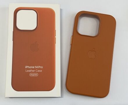Чохол Leather Case Apple Iphone 14 Pro  MagSafe