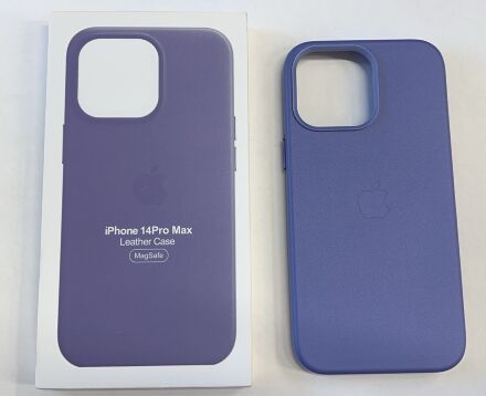 Чохол Leather Case Apple Iphone 14 ProMax  MagSafe
