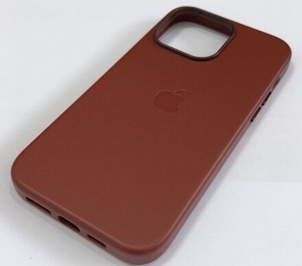 Чохол Leather Case Apple Iphone 14 ProMax  MagSafe