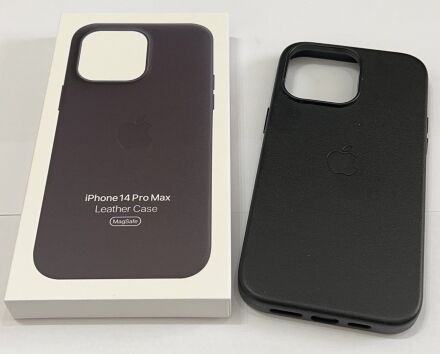 Чохол Leather Case Apple Iphone 14 ProMax  MagSafe