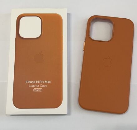 Чохол Leather Case Apple Iphone 14 ProMax  MagSafe