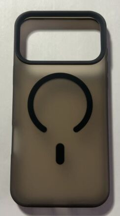 Чехол Silicone and Plastic Matte Nofelet for Apple Iphone 17 with Magsafe