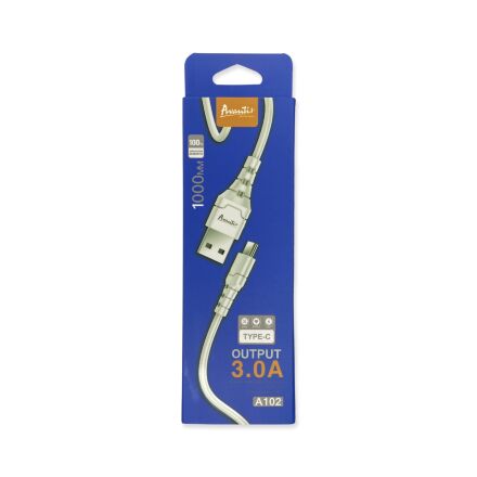 USB Cable Avantis A-102t Wide Power Type-C 3A