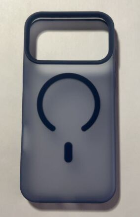 Чехол Silicone and Plastic Matte Nofelet for Apple Iphone 17 ProMax with Magsafe
