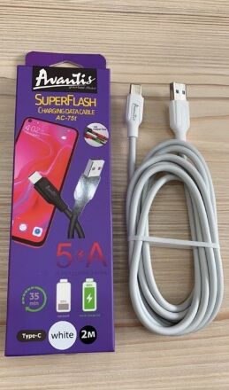 USB Cable Avantis Super Flash AC-75t 2m Type-C