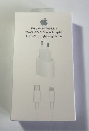 Мережевий Зарядний Пристрій Apple iPhone Power Adapter 20W USB-C & Cable