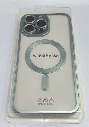 Case Magsafe With Frame Matte for Apple Iphone 15 ProMax