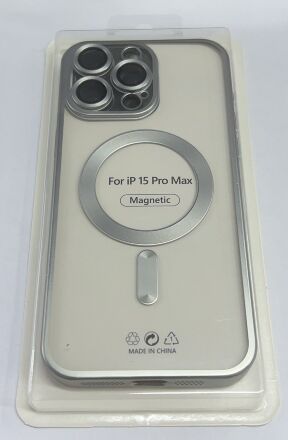 Case Magsafe With Frame Matte for Apple Iphone 15 ProMax