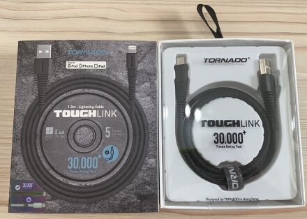 USB Cable TORNADO Touch Link Lighting 1.2m