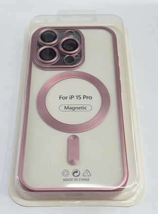 Case Magsafe With Frame Matte for Apple Iphone 15 Pro