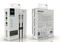 USB Cable Senteo SM-03 100W  Iron Series braided USB-C to USB-C 2M