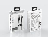 USB Cable Senteo ST-01 3A  Montes Series braided USB-A to USB-C 1,2M